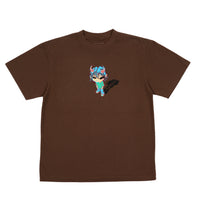 AP KID TEE - BROWN