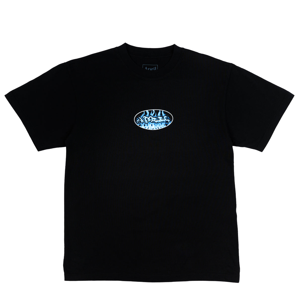 CLEAR FLAMES - BLACK – Aprilskateboards