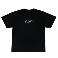 RHINESTONE TEE - BLACK