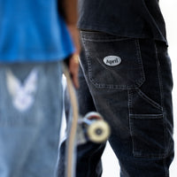 WASHED BLACK CARPENTER JEAN