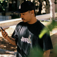DUDE TEE - VINTAGE BLACK