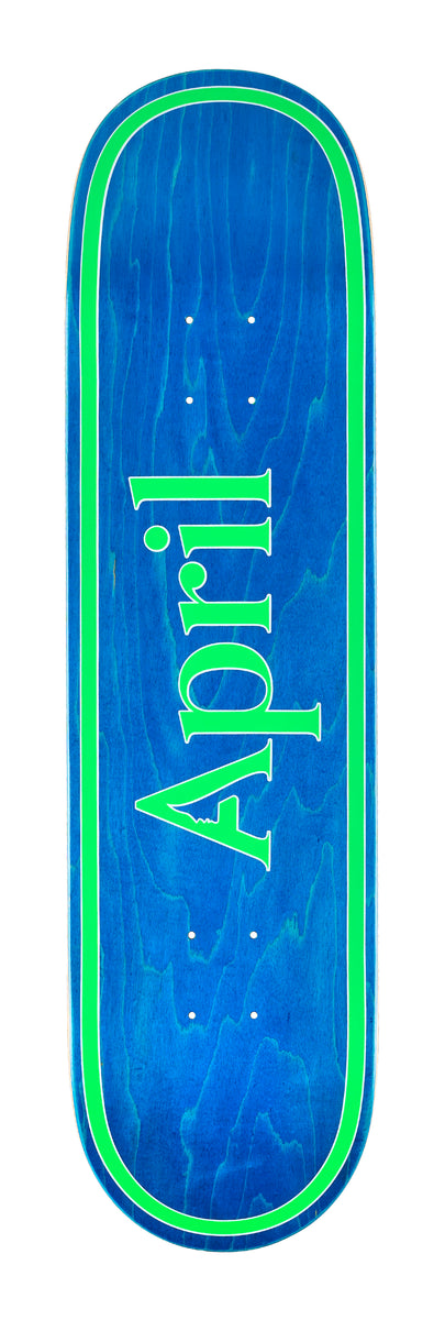 APRIL OG LOGO - BLUE GREEN – Aprilskateboards