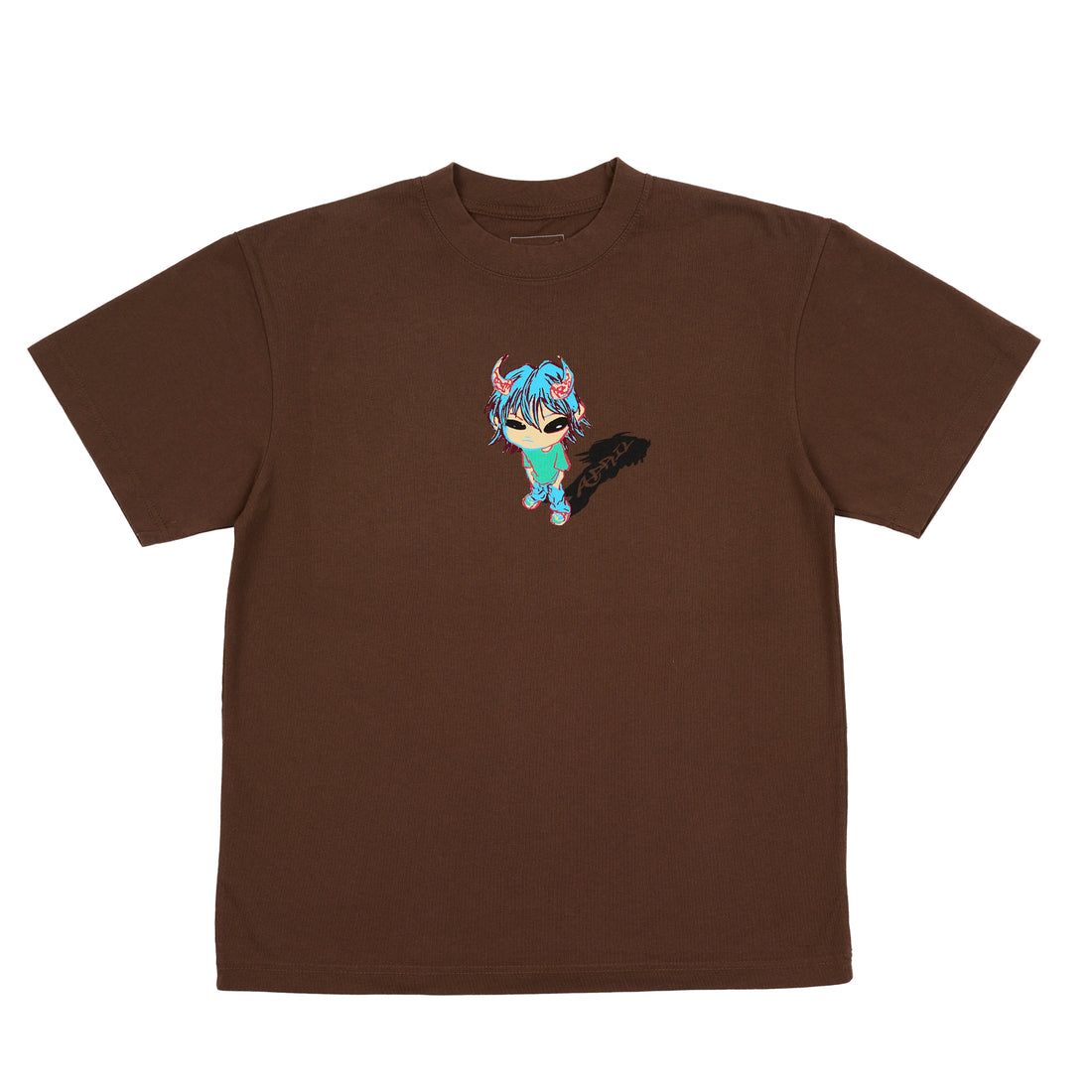 AP KID TEE - BROWN
