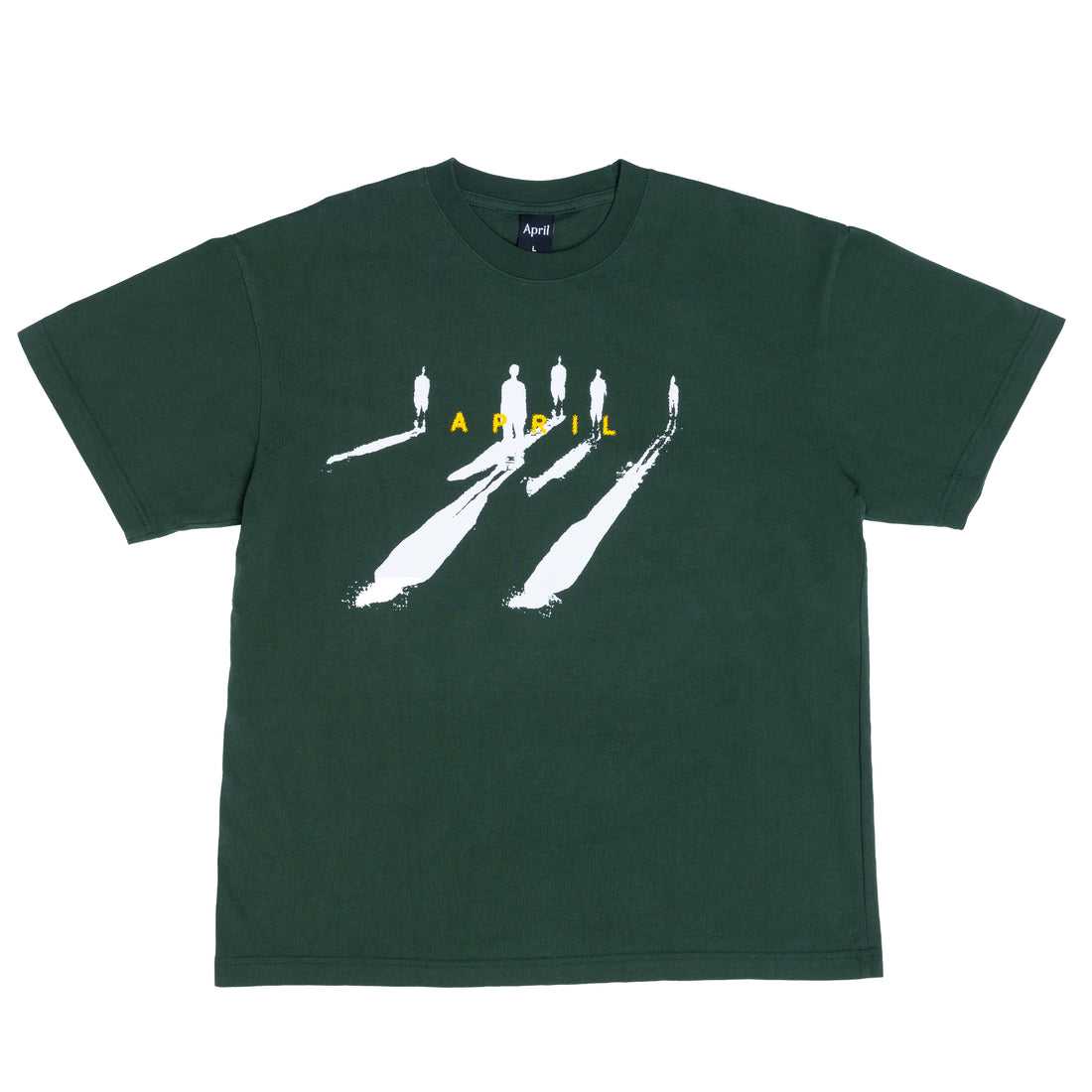 SHADOWS TEE - FOREST GREEN