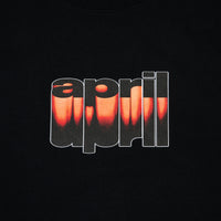 RUSTED OVER TEE - BLACK
