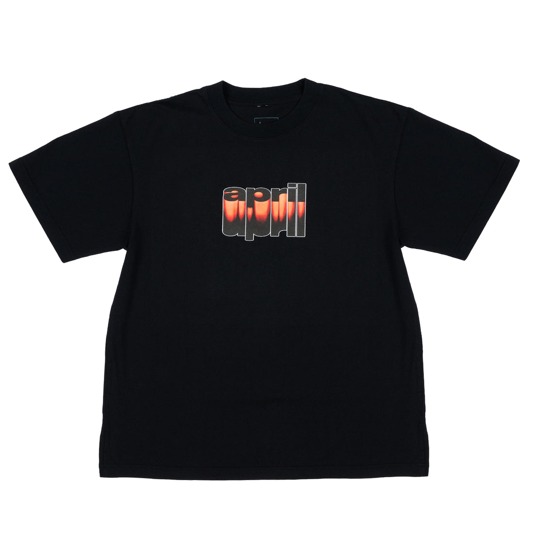 RUSTED OVER TEE - BLACK