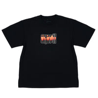 RUSTED OVER TEE - BLACK