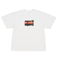 RUSTED OVER TEE - WHITE