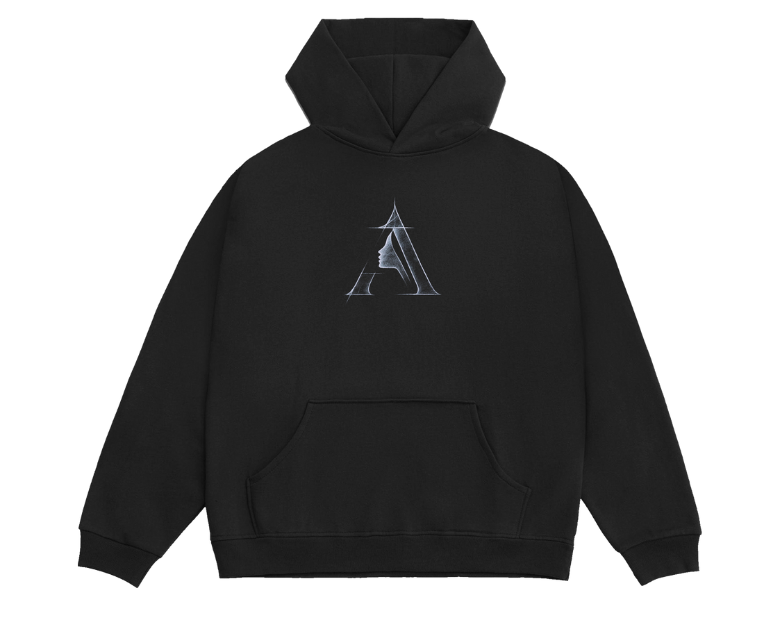 BLUEPRINT HOODIE - BLACK