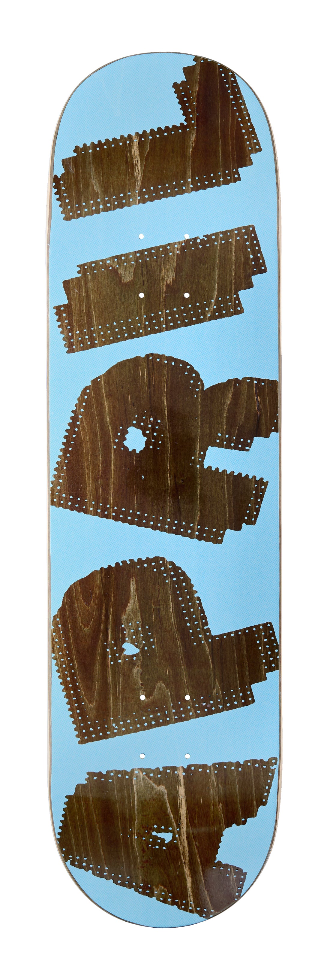 AP HALFTONE - BROWN / LIGHT BLUE