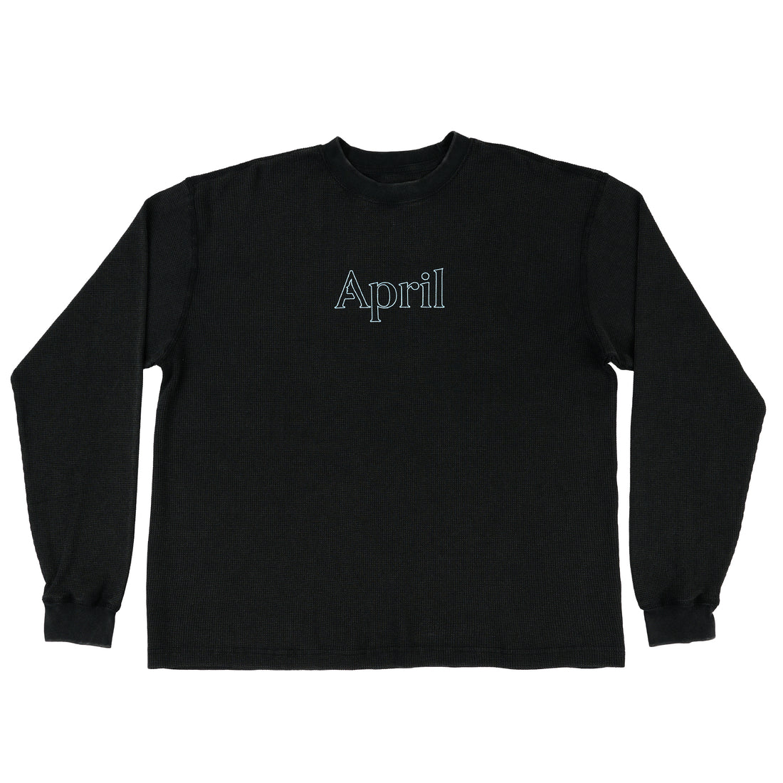THERMAL LS EMBROID - BLACK
