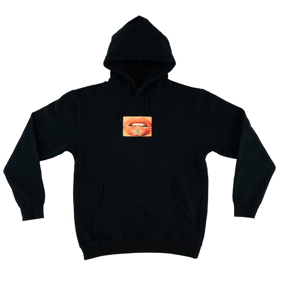 PENDANT HOODIE - BLACK