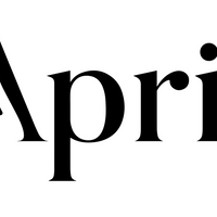 APRIL DIE CUT STICKER - BLACK
