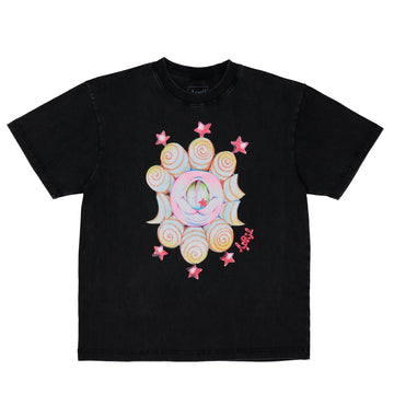EYE BY EMA GASPAR TEE - VINTAGE BLACK