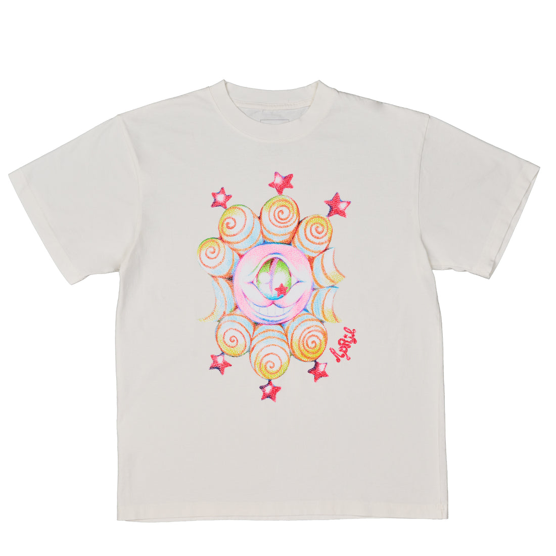 EYE BY EMA GASPAR TEE - WHITE