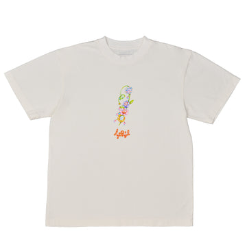 FLOWER BY EMA GASPAR TEE - WHITE