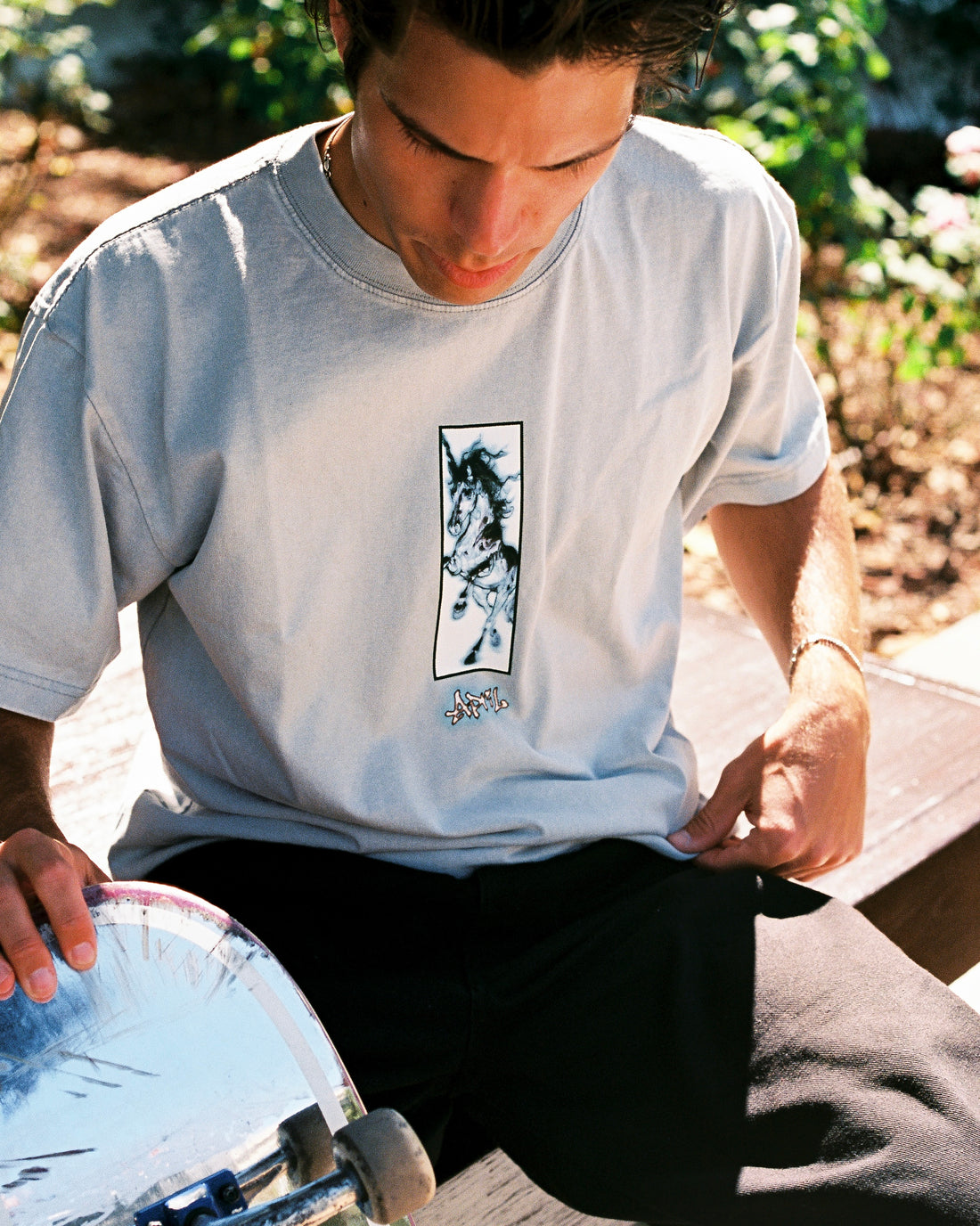 UNI TEE - HEATHER