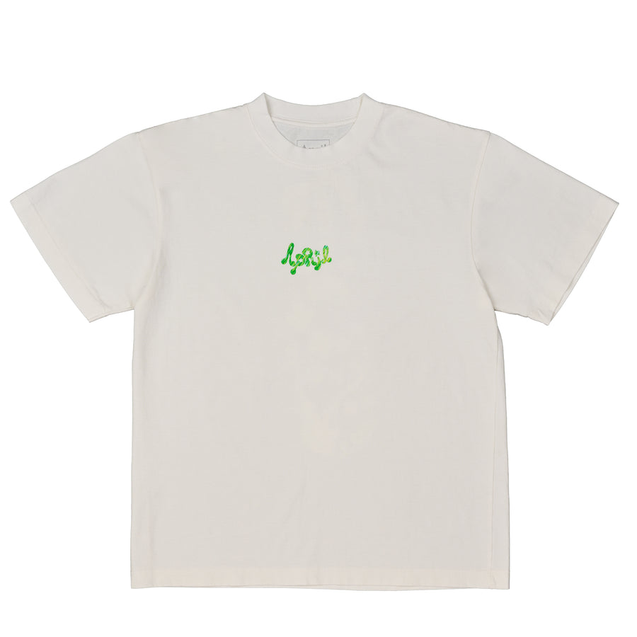 MUSHROOM BY EMA GASPAR TEE - WHITE