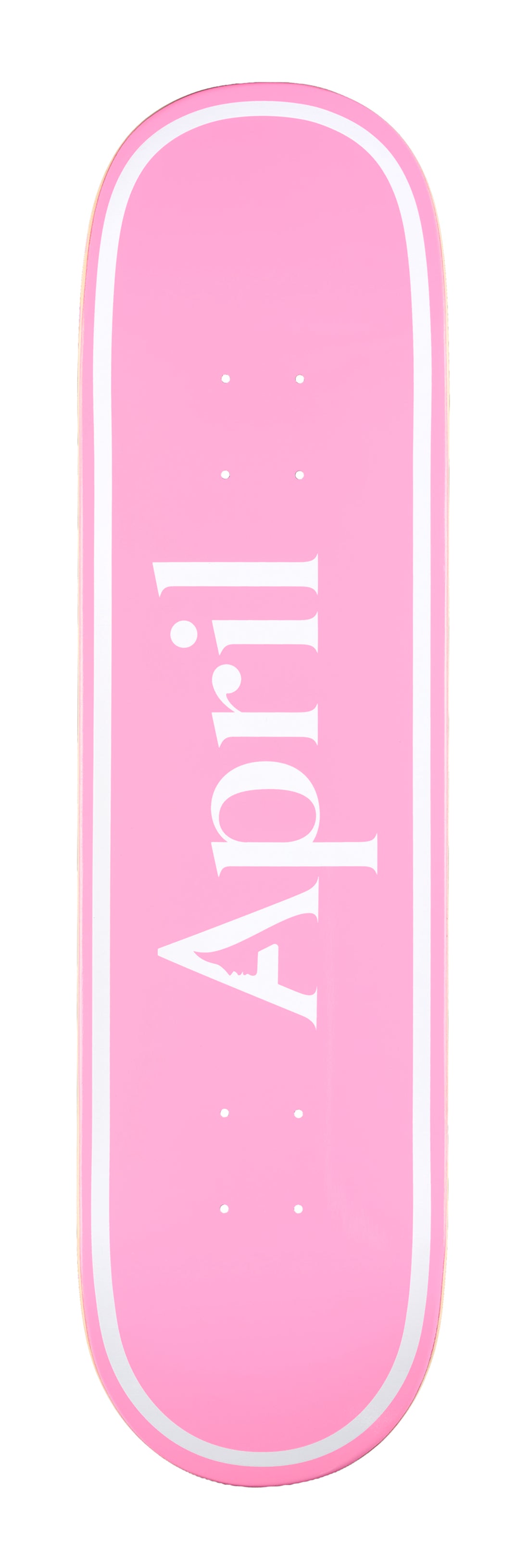 MINI - APRIL OG LOGO - WHITE PINK